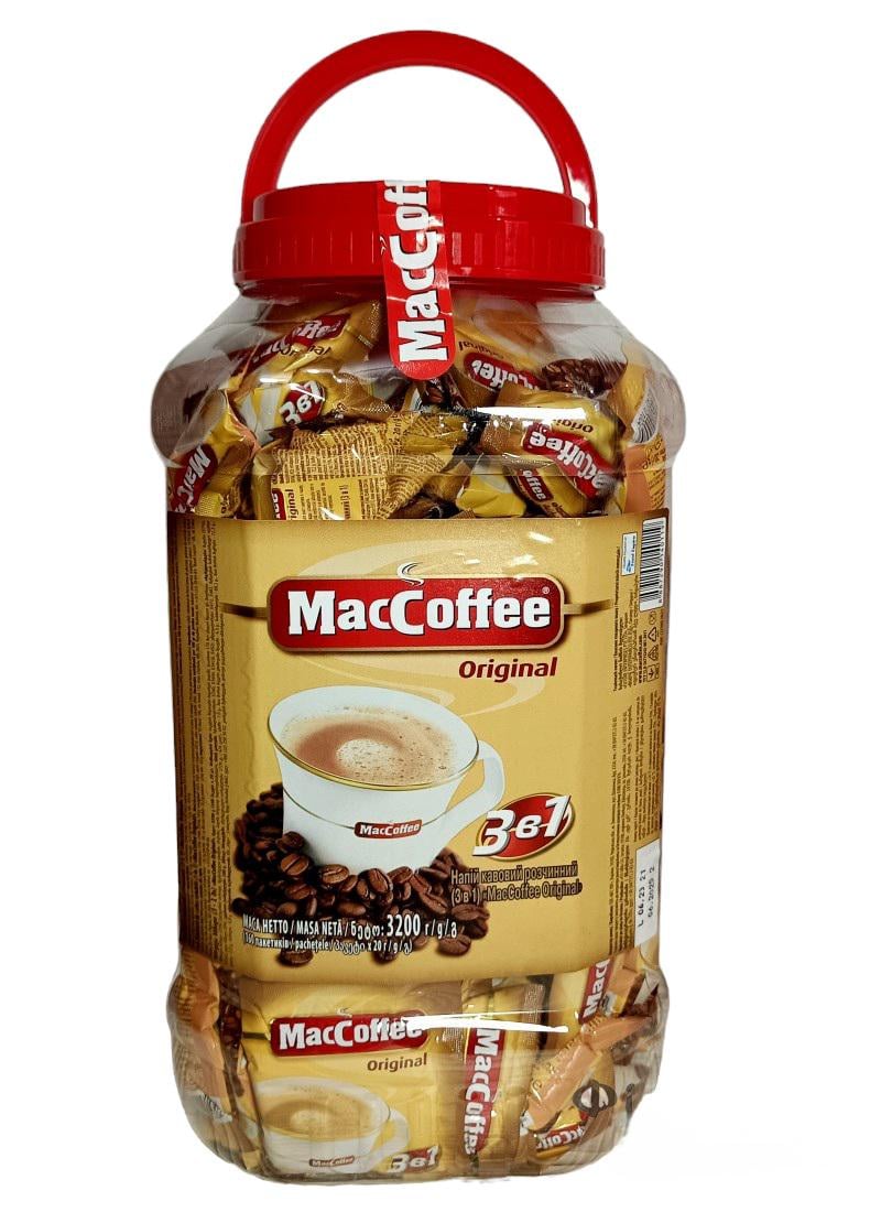 Кофейный напиток MacCoffee 3в1 Original 160 шт. (551)