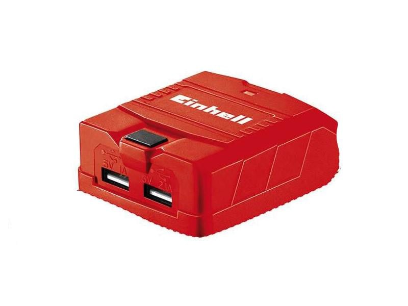 Зарядний адаптер для акумуляторів і мобільних пристроїв Einhell TE-CP 18 Li USB PXC 18V (624660)