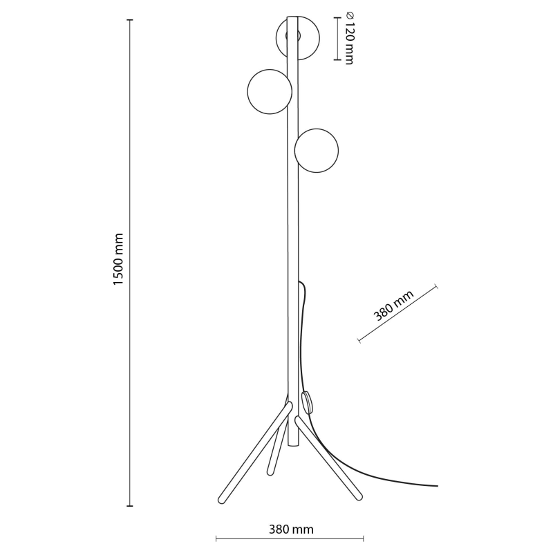 Торшер TK Lighting Estera 5809 - фото 7