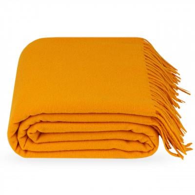 Плед леон 140х200 см Желтый - фото 1 Плед леон 140х200 см Желтый - фото 1