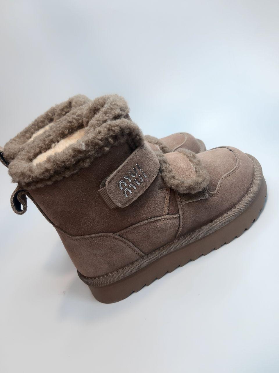 Ботинки зимние Paliament для девочки р. 32 19,5 см Бежевый (822-6 А) - фото 3 Ботинки зимние Paliament для девочки р. 32 19,5 см Бежевый (822-6 А) - фото 3