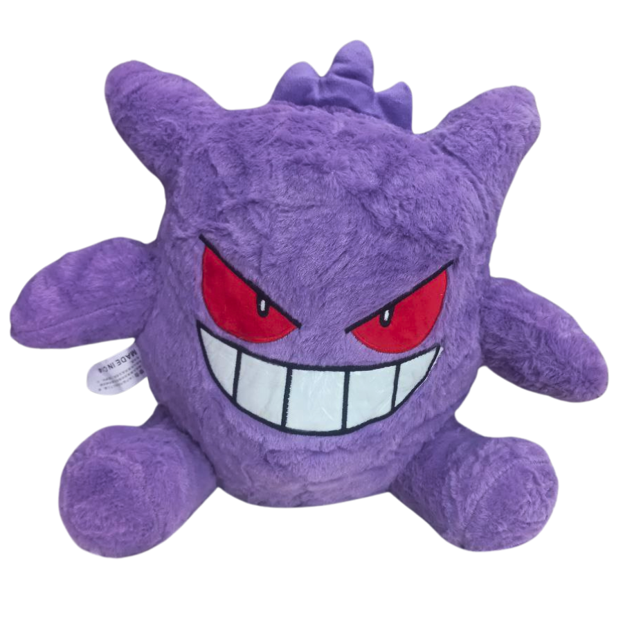 Мягкая игрушка покемон Генгар Pokemon Gengar 30 см Фиолетовый (9063/30)