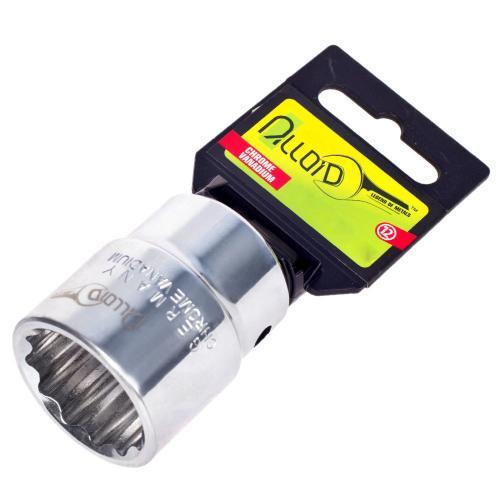 Головка торцевая Alloid 3/4" 12 граннная 22 мм (2278475729) - фото 3 Головка торцевая Alloid 3/4" 12 граннная 22 мм (2278475729) - фото 3