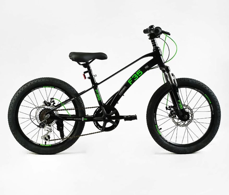 Дитячий велосипед спортивний Corso F35 MG-20355 магнієва рама 7 швидкостей 20" (138670)