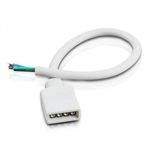 Коннектор Prolum SMD5050 RGB провод 4Pin без зажима (29822001) - фото 2