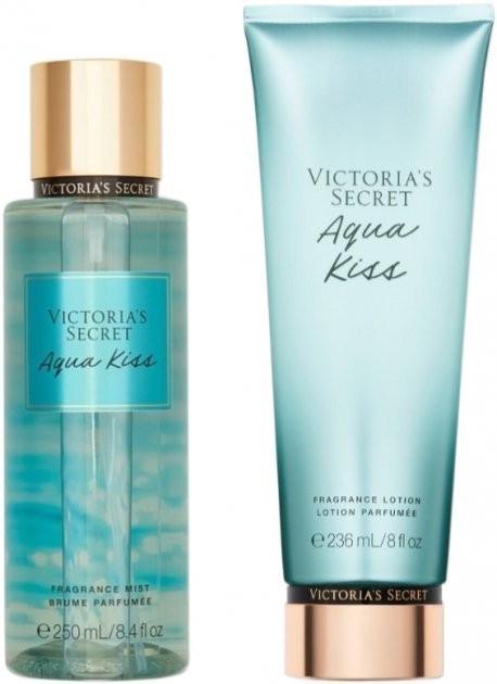 Набор косметики Victoria Secret Aqua Kiss спрей 250 мл/лосьон 236 мл (2094754576)