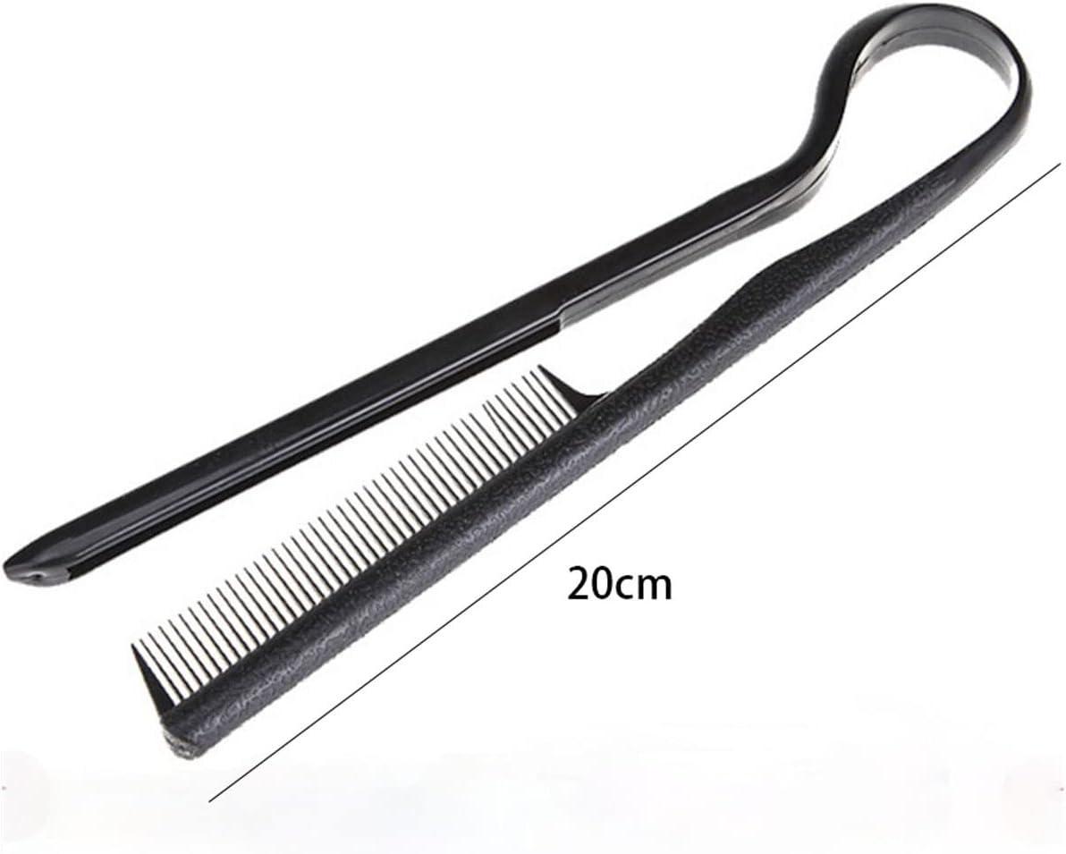 Расческа-зажим парикмахерская для кератинового выравнивания/укладки/стрижки волос Черный (86052058) - фото 5 Расческа-зажим парикмахерская для кератинового выравнивания/укладки/стрижки волос Черный (86052058) - фото 5