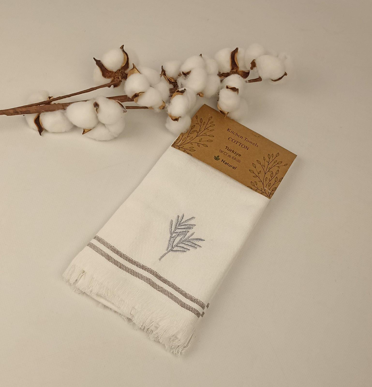 Набор вафельных полотенец Meteor Fringed Leaf 2 2 шт. (CN37678)