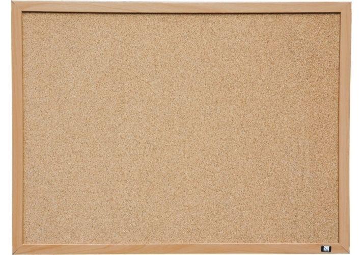 Доска пробковая Optima MDF рамка 60х90 см (O75133)