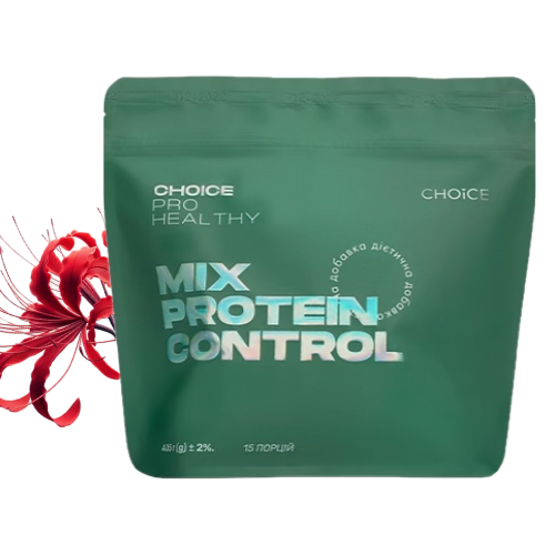 Протеїновий коктейль для схуднення Mix Protein Control низькокалорійний поживний 405 г (18092940)