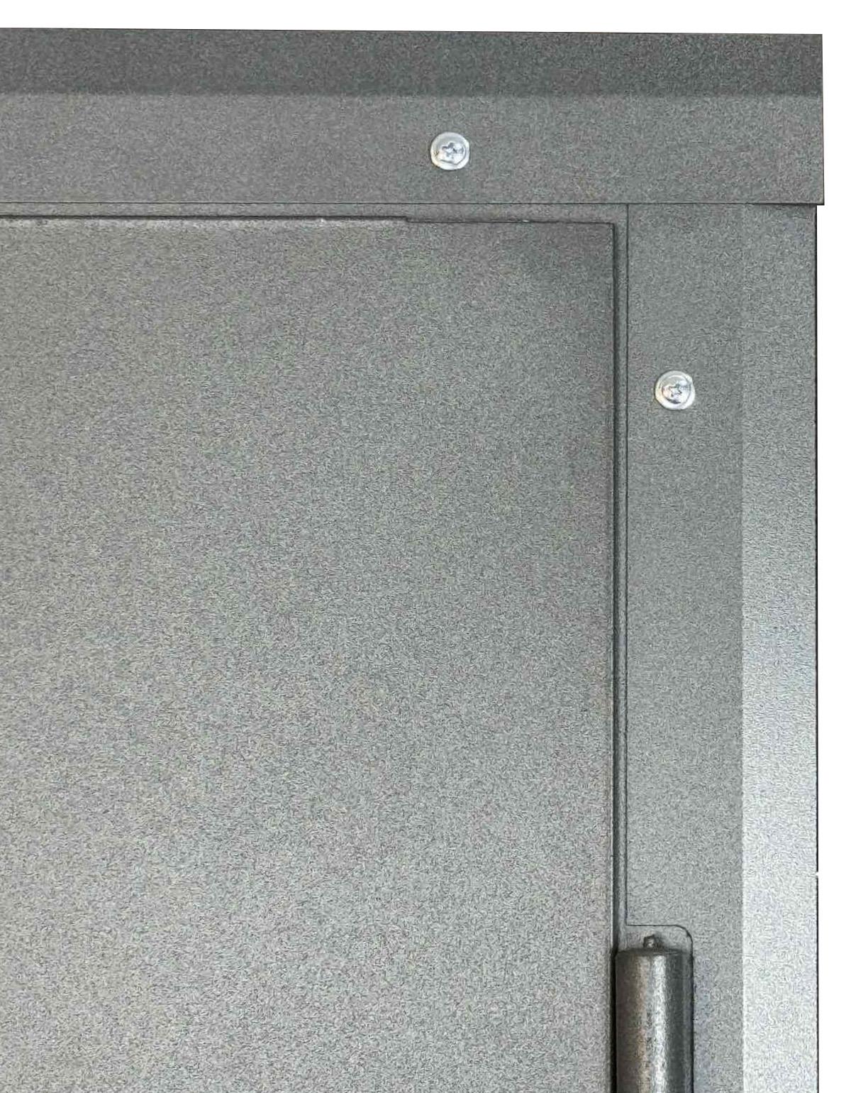 Двери входные MSM Прочная-С утепленные правые металл с двух сторон 0,6 мм труба 40 мм толщиной 1 мм 2000х960 мм Серый (102-22347) - фото 5 Двери входные MSM Прочная-С утепленные правые металл с двух сторон 0,6 мм труба 40 мм толщиной 1 мм 2000х960 мм Серый (102-22347) - фото 5