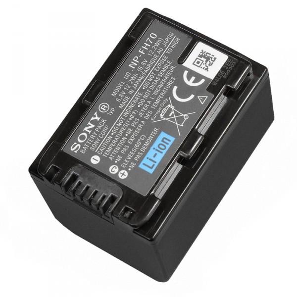 Аккумулятор NP-FH70 для камер Sony с NP-FH30 NP-FH40 NP-FH50 NP-FH60