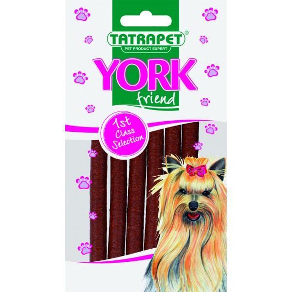 Лакомство для собак TatraPet YORK friend Сушеные палочки с говядиной 6 шт. 45 г (1746957720)