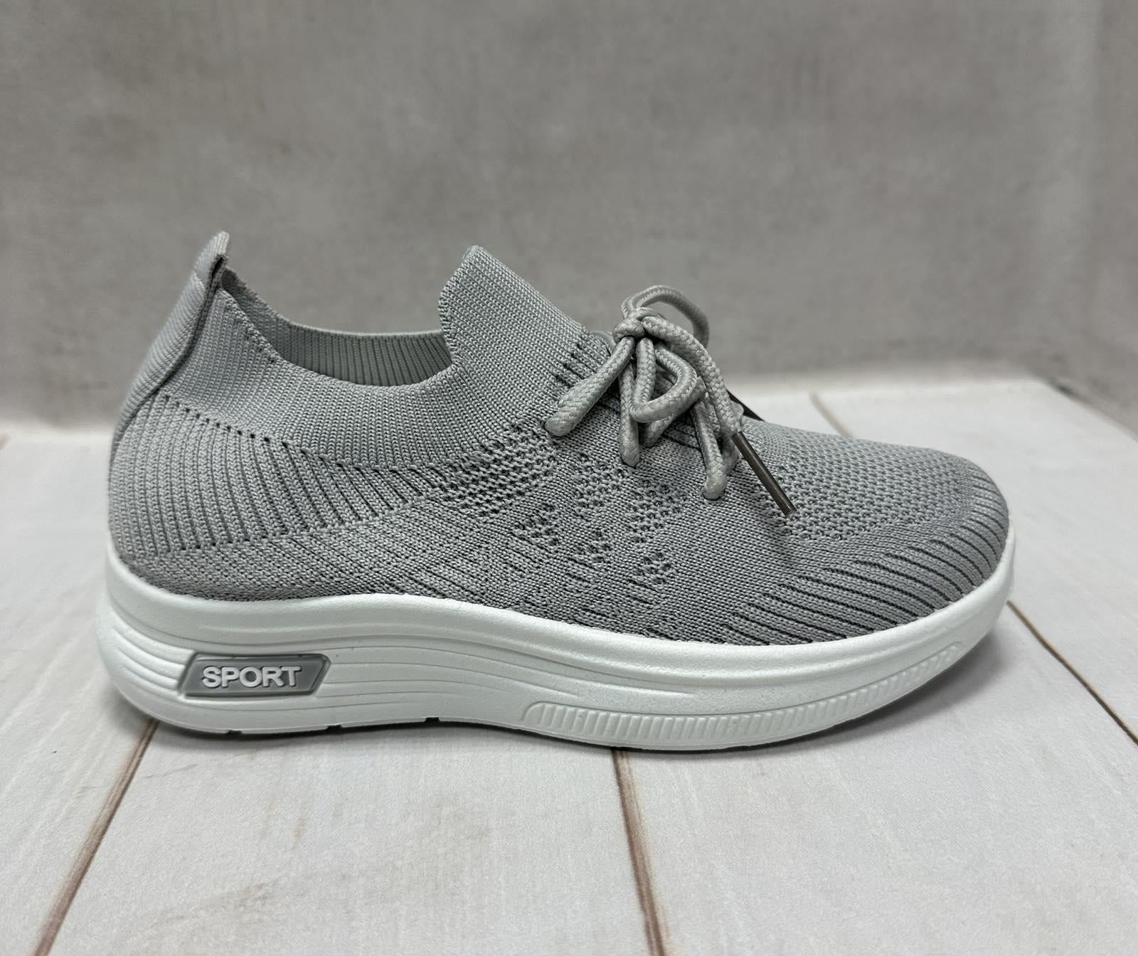 Кроссовки-носки детские р. 32 20,7 см Серый