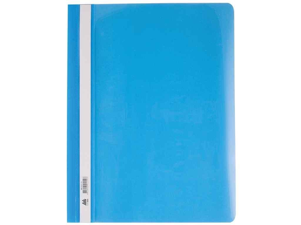 Папка-скоросшиватель Buromax пластик А4 PP Голубой (932119)