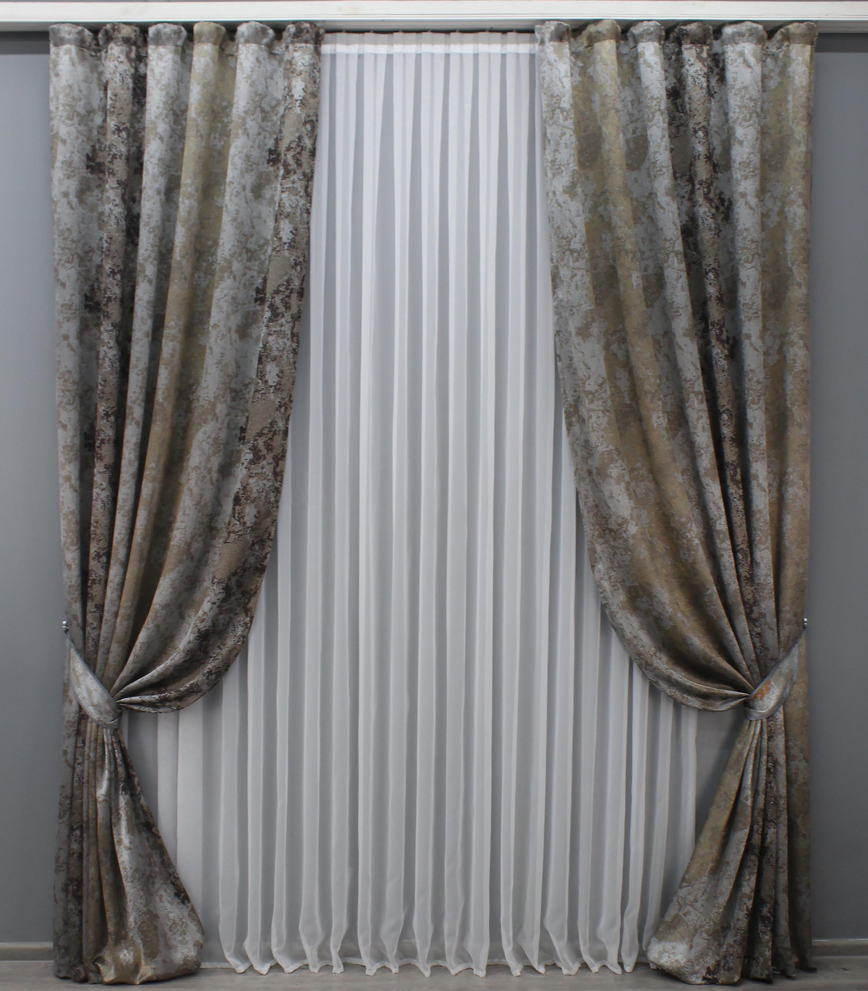 Комплект готовых штор VR-Textil Мрамор Al-7 № 1462ш 150х290 см 2 шт. Разноцветный (33-0324) - фото 1 Комплект готовых штор VR-Textil Мрамор Al-7 № 1462ш 150х290 см 2 шт. Разноцветный (33-0324) - фото 1