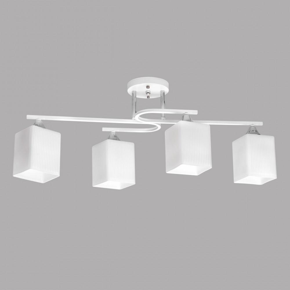 Люстра потолочная на 4 плафона Svet SR-N6193/4 WT+CH Белый
