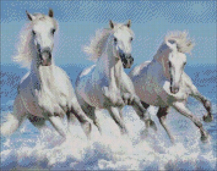 Алмазная мозаика Стремительная волна