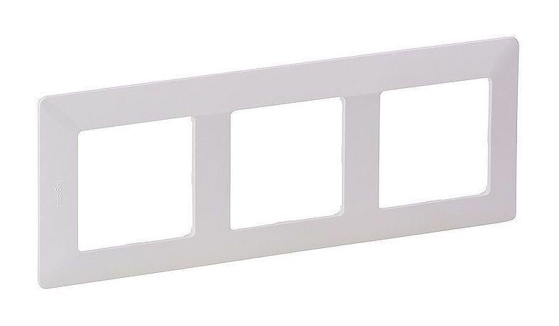 Рамка для розетки Legrand Valena Life 3 пости Білий (30370036) Рамка для розетки Legrand Valena Life 3 пости Білий (30370036)