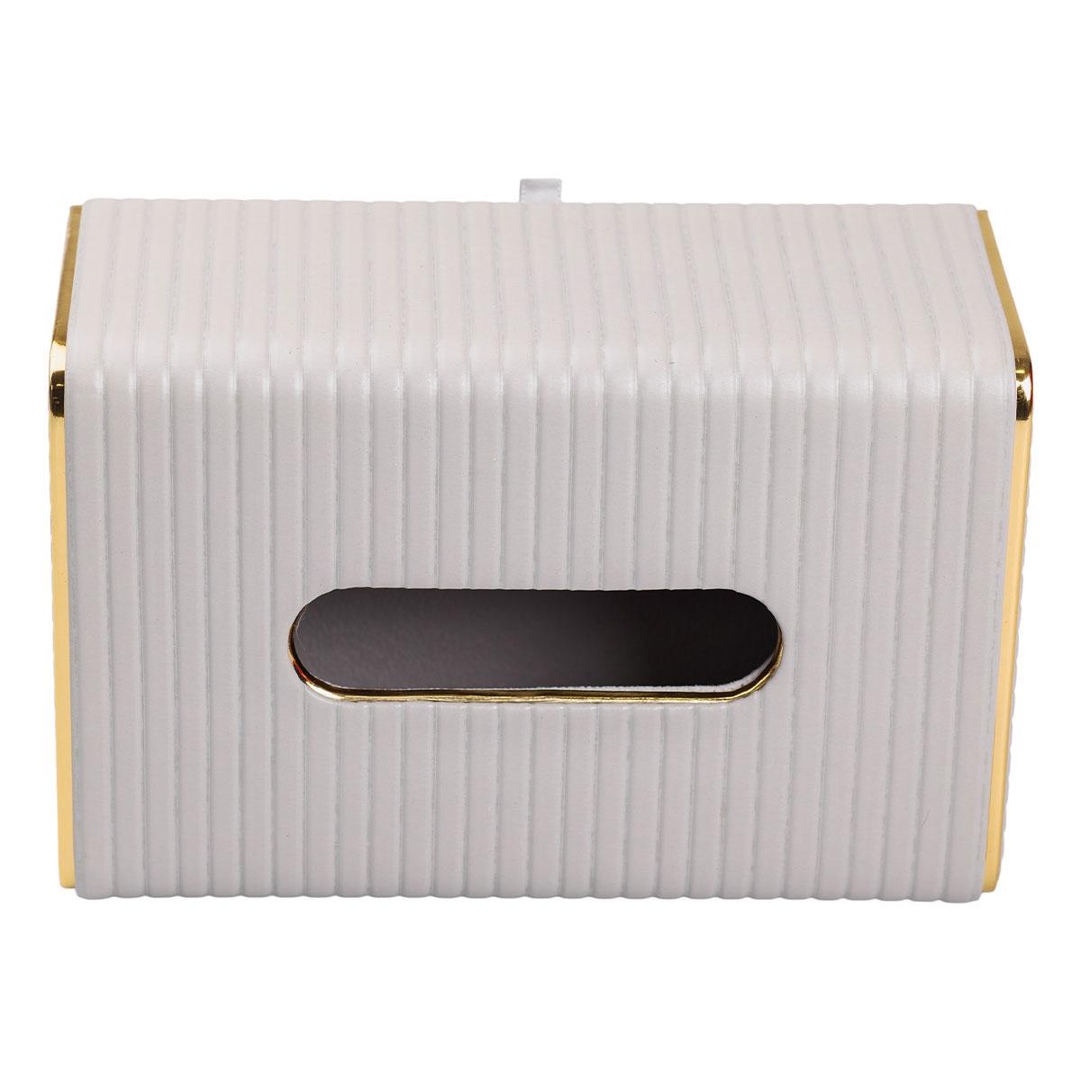 Серветниця з екошкіри прямокутна HP-3-204G 21,5х13х9 см Сірий (A-033504) - фото 3 Серветниця з екошкіри прямокутна HP-3-204G 21,5х13х9 см Сірий (A-033504) - фото 3