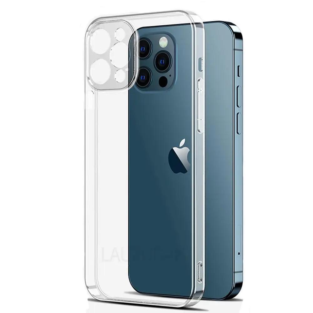 Чохол прозорий TPU для Apple iPhone 13 про із закрытой камерой