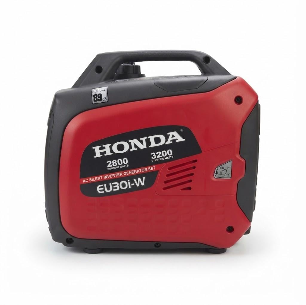 Генератор инверторный бензиновый HONDA EU30i-W 2,8 кВт 3,2 кВт 220 В с цифровым дисплеем Красный (ГБ05-008)