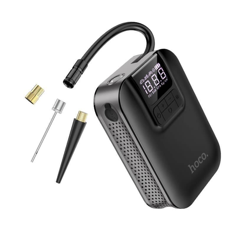 Компресор автомобільний Hoco S53 Breeze portable smart air pump (2005116346)