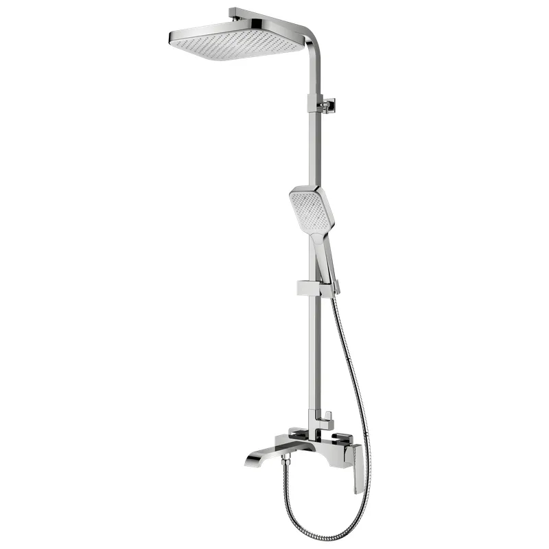 Душевая колонна со смесителем KOER KB-56037-01 3 функции Хром (KR6001) Душевая колонна со смесителем KOER KB-56037-01 3 функции Хром (KR6001)