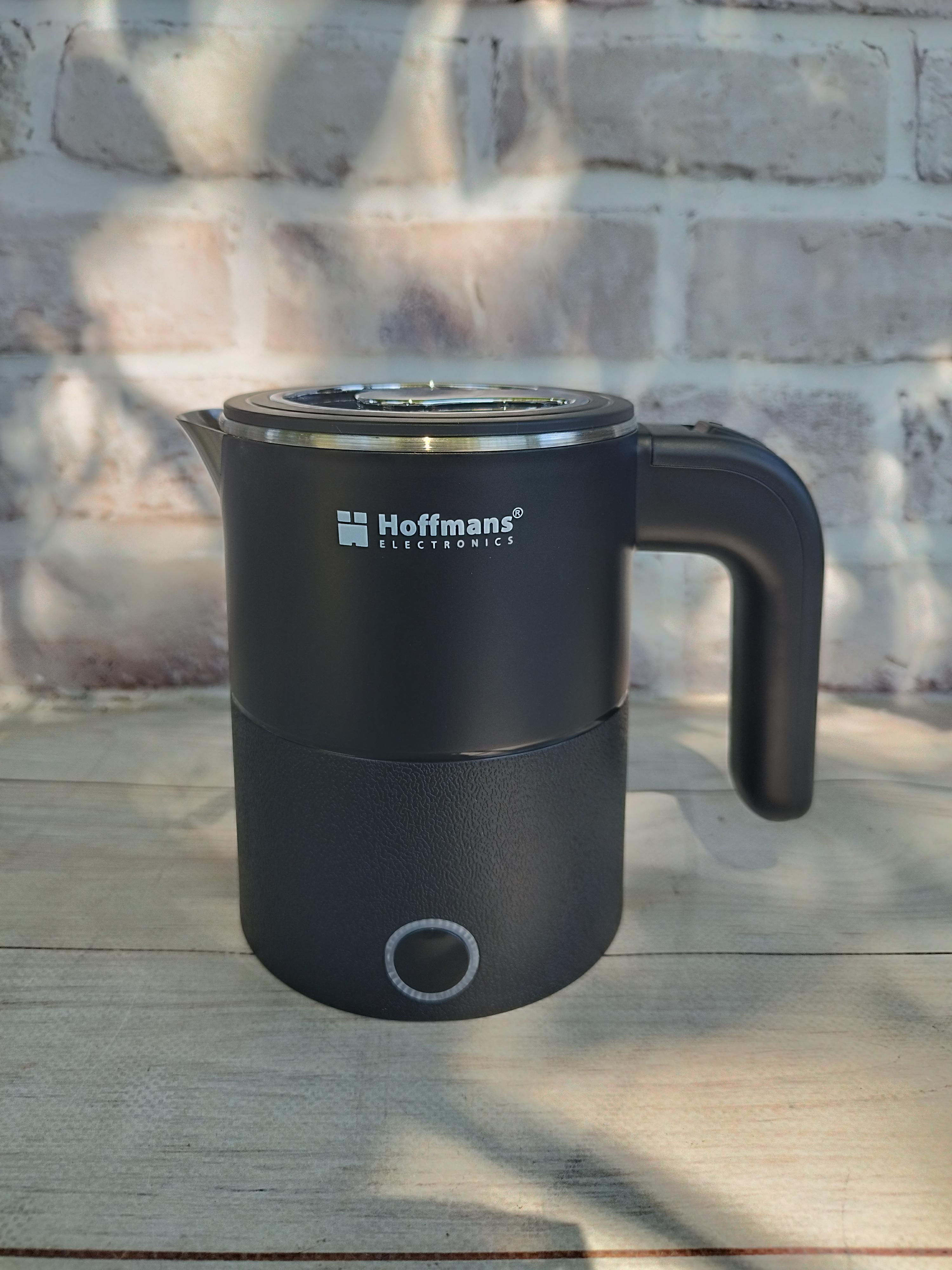 Электрочайник дорожный Hoffmans HM-2561 0,8 л 1000 Вт Черный (34972885)