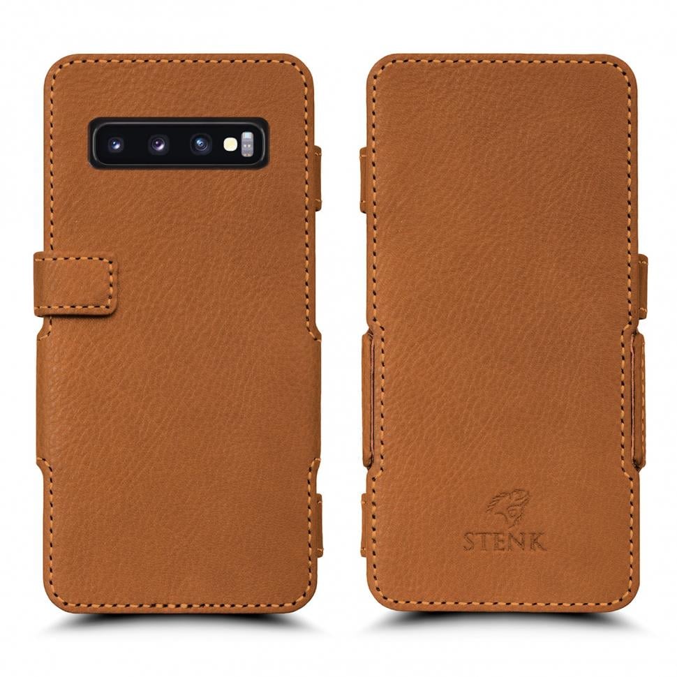 Чехол книжка Stenk Prime для Samsung Galaxy S10 Camel (63674) Чехол книжка Stenk Prime для Samsung Galaxy S10 Camel (63674)