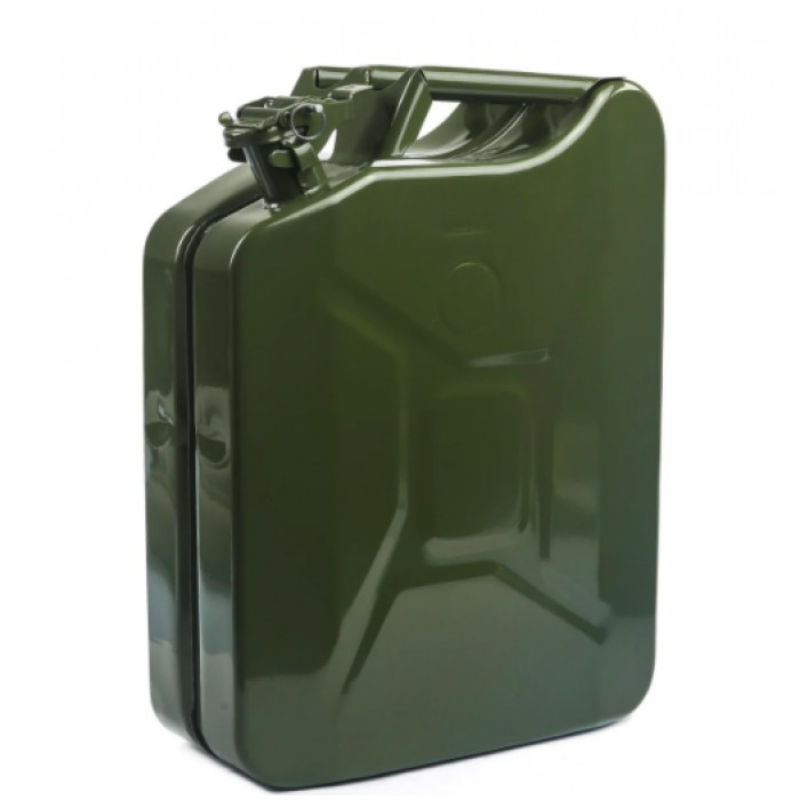 Канистра для бензина с защитой от вытеканий вертикальная 20 л (25880148)