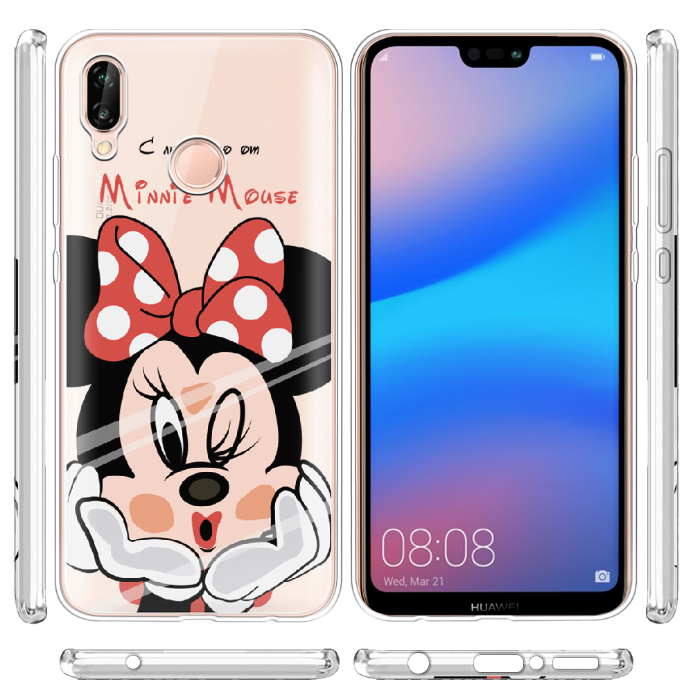 Чехол Boxface Huawei P20 Lite Lady M Прозрачный силикон (33127-cc59-33127) - фото 3