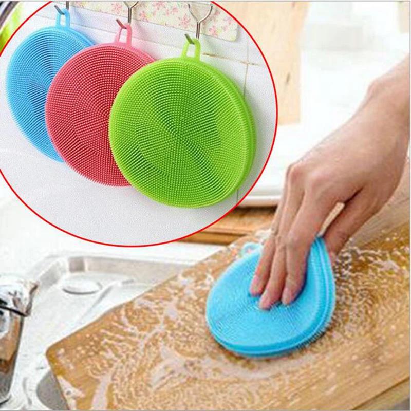 Прихватка силиконовая Kitchen Master Better Sponge 4в1 Красный (2049761624) - фото 8