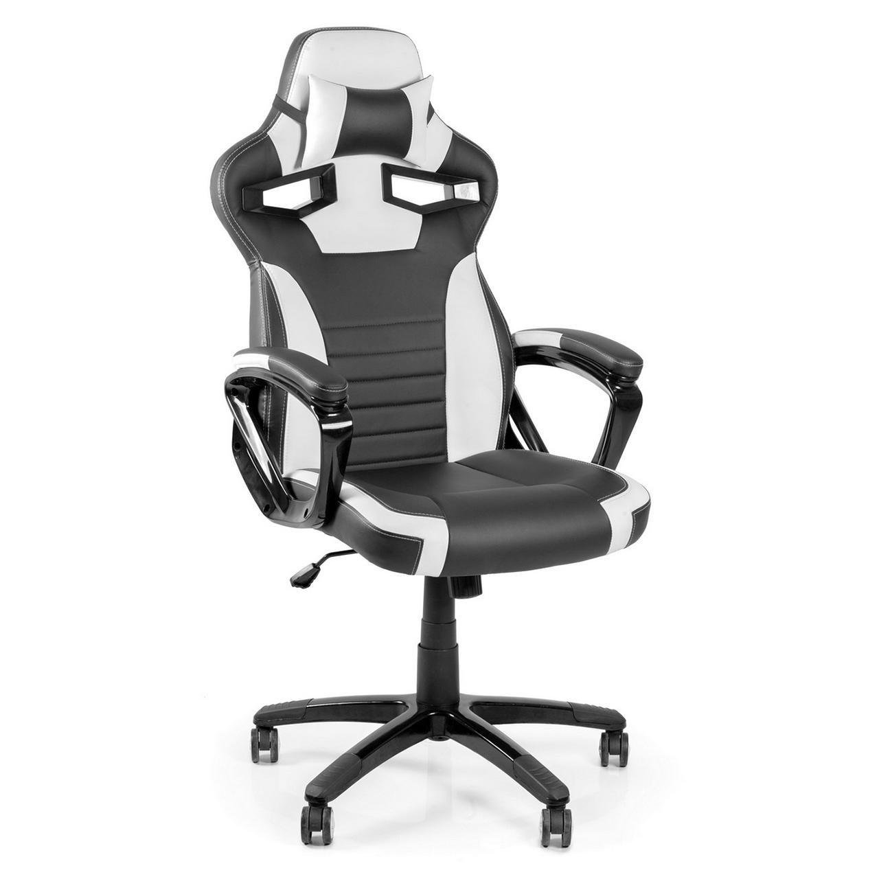 Крісло офісне Barsky Sportdrive Game SD-17 White/Black - фото 1 Крісло офісне Barsky Sportdrive Game SD-17 White/Black - фото 1