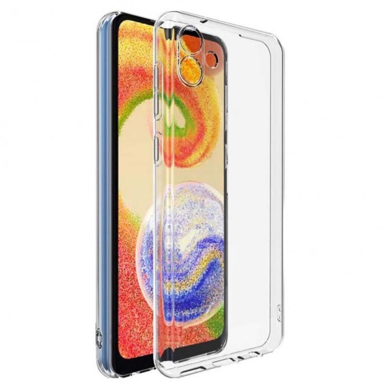 Противоударный TPU Чехол Epic Transparent 1,5mm Full Camera для Samsung Galaxy A05 Бесцветный (прозрачный)