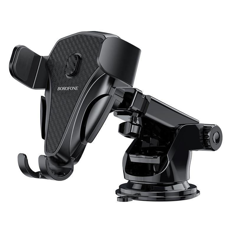 Держатель для телефона в машину Borofone BH38 Magic bay Black (26435)