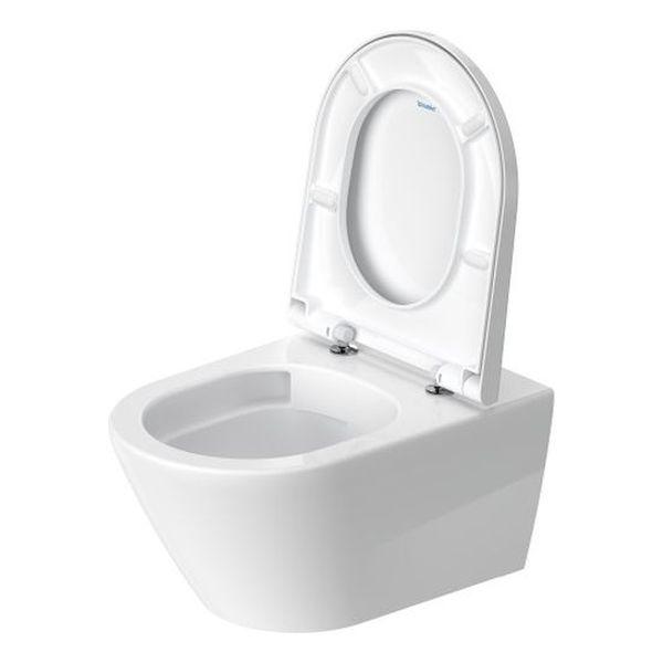 Унитаз подвесной Duravit D-Neo с крышкой Белый (LM-45770900A1) - фото 3