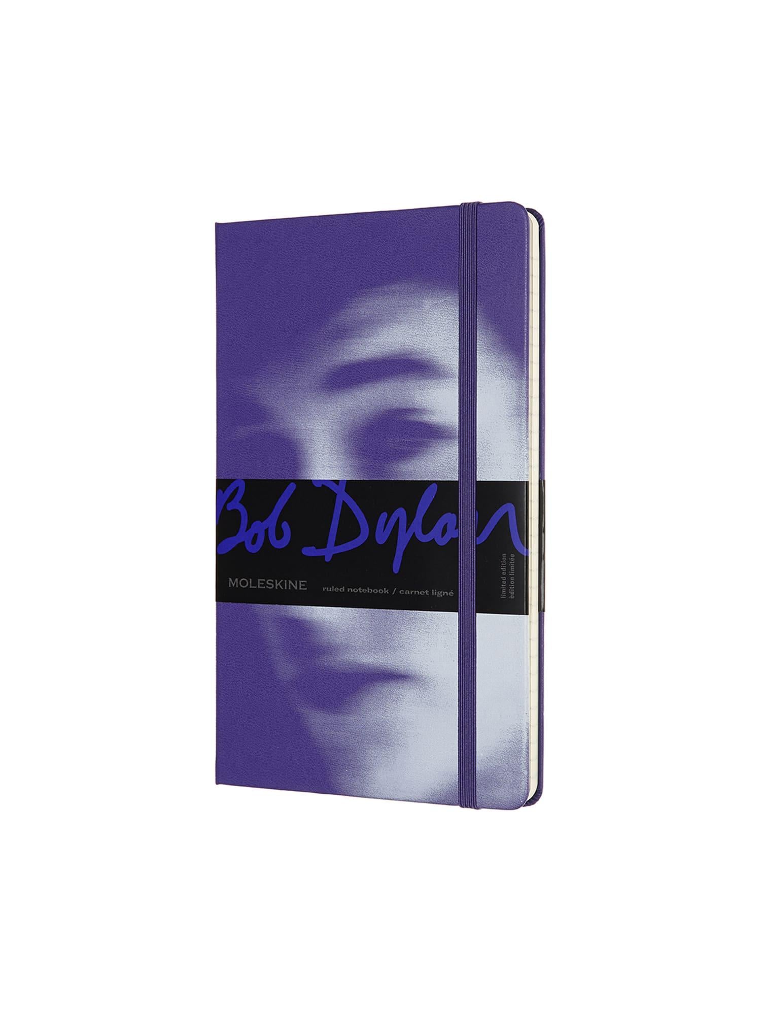 Блокнот Moleskine Bob Dylan средний линейка Фиолетовый (LEBDQP060B)