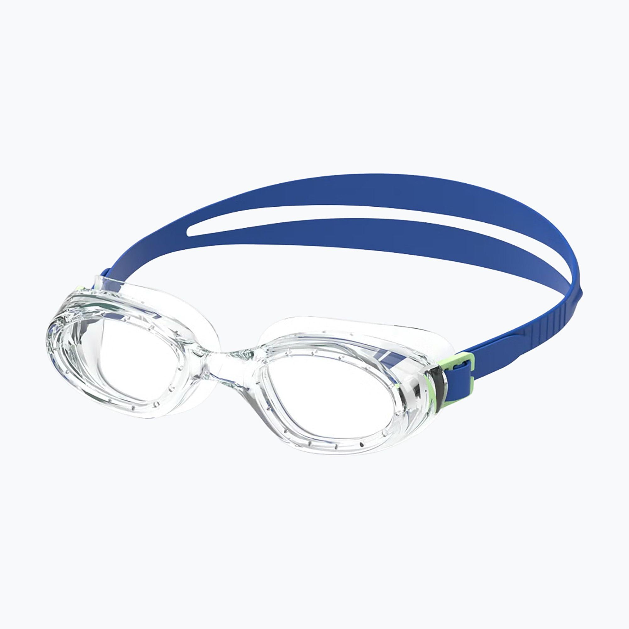 Окуляри дитячі для плавання Speedo JR FUTURA HYDRO One Size Прозорий/Синій (8-E000037002)