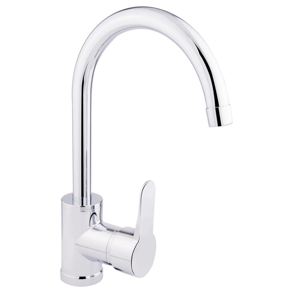 Смеситель для кухни Brinex 40C 007 BRIN40C007 однорычажный Хром (111019) Смеситель для кухни Brinex 40C 007 BRIN40C007 однорычажный Хром (111019)