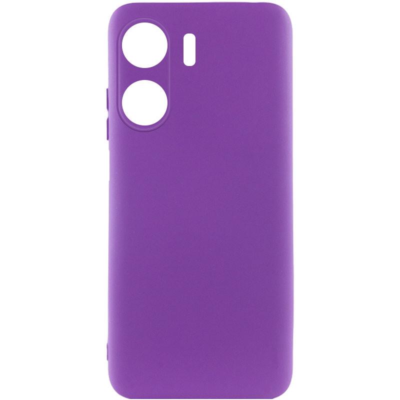 Протиударний чохол Silicone Cover Lakshmi Full Camera (A) для Xiaomi Redmi 13C / Poco C65 ФІОЛЕТОВИЙ/PURPLE