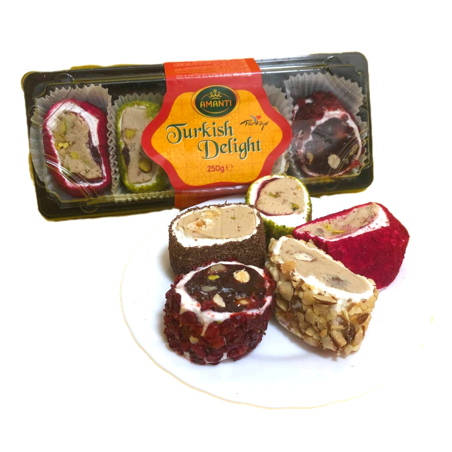 Рахат-лукум Amanti Turkish Delight Premium 250 г (Lukum-A-250)