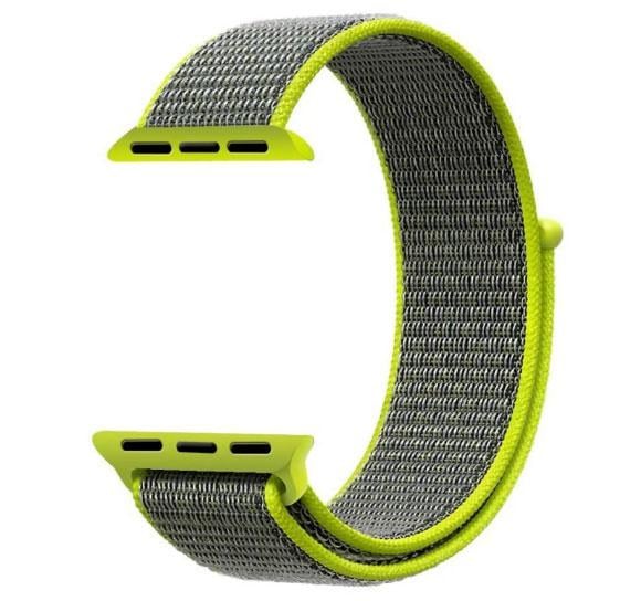 Нейлоновый ремешок Primo для Apple Watch 42 мм/44 мм Green (701794780)