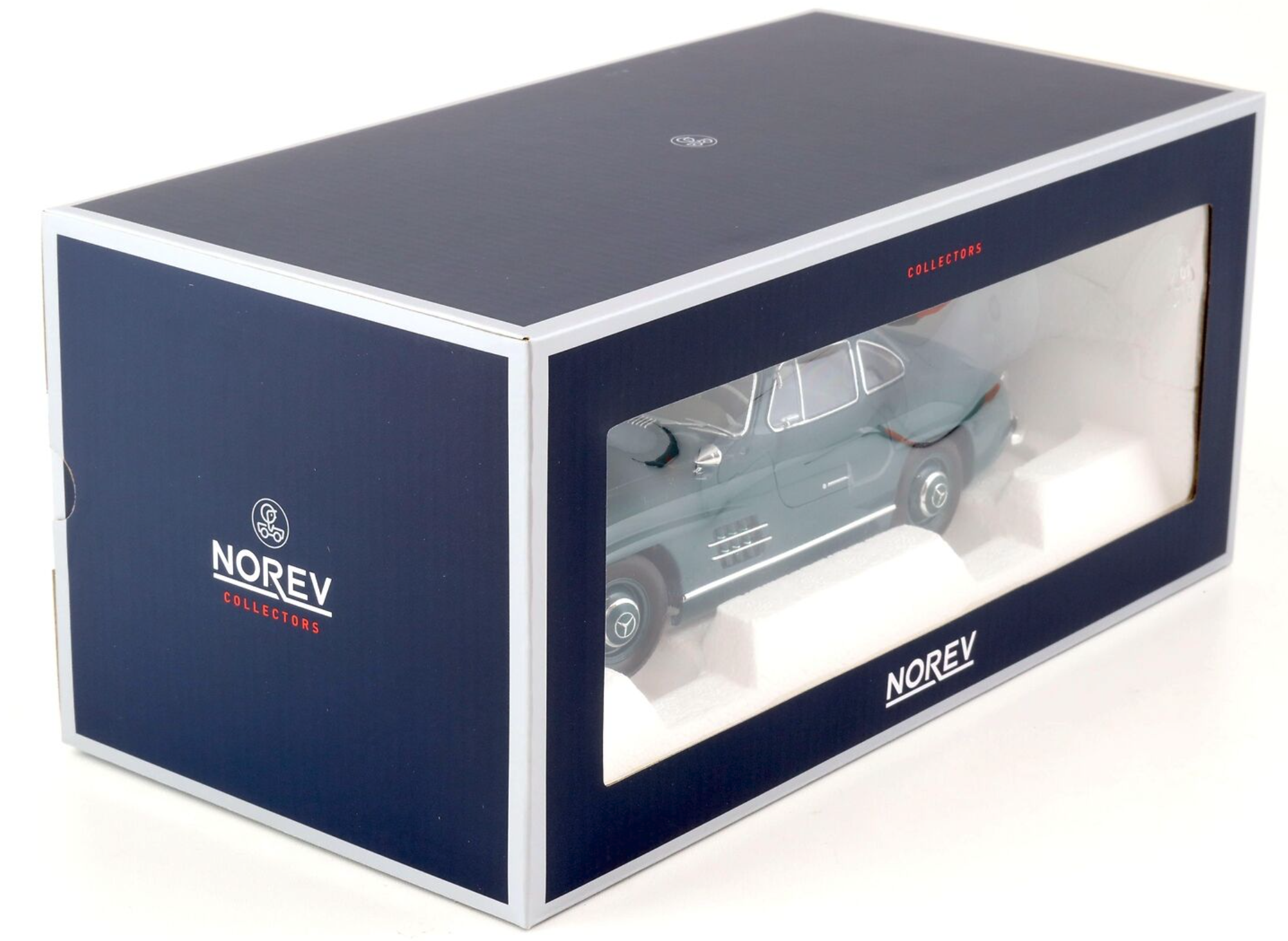 Модель автомобиля Norev 1:18 Mercedes-Benz 300 SL W198 Gullwing 1954 Green (183851) - фото 5