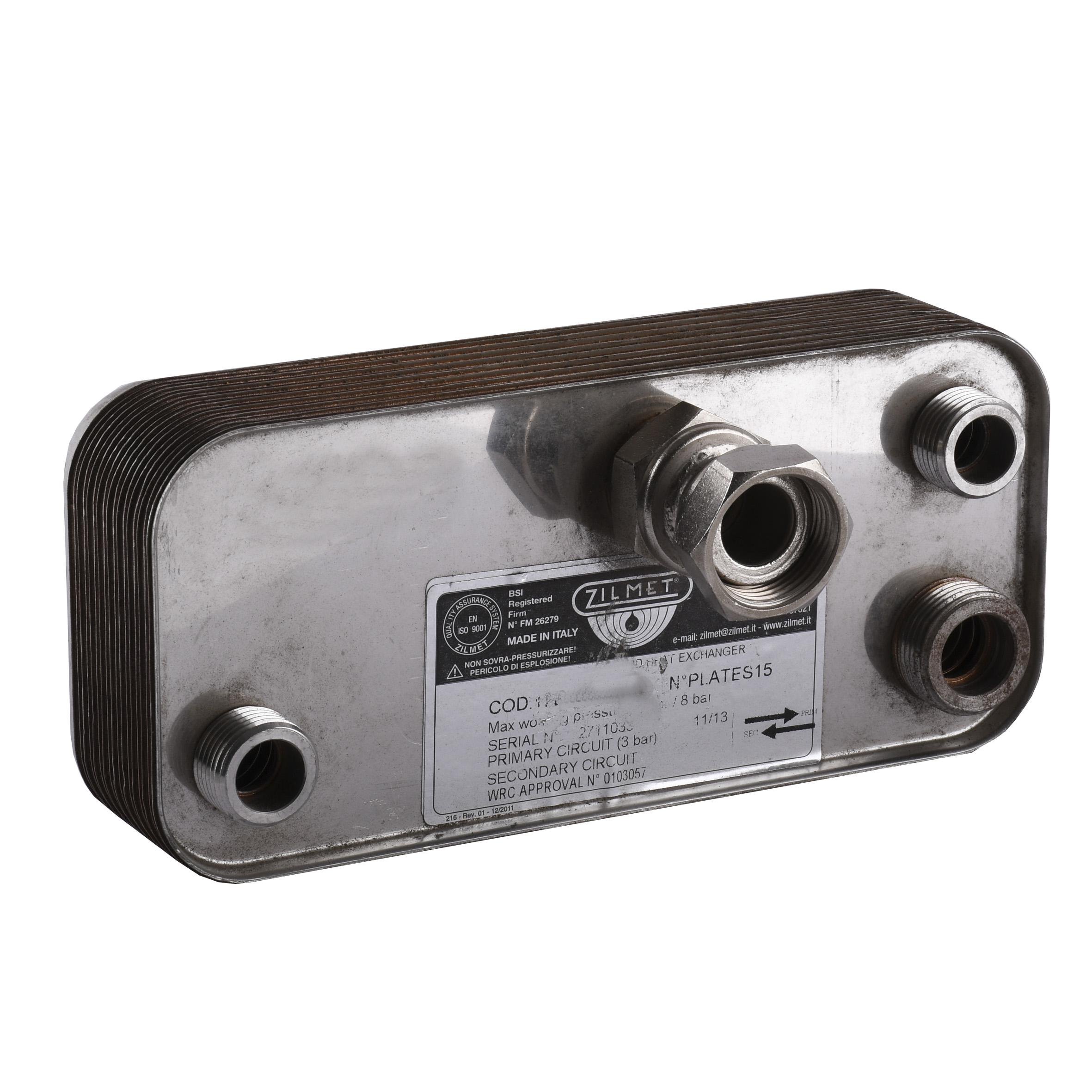 Теплообменник паяный Zilmet ZB195 15P 17B1951502 (000005808)