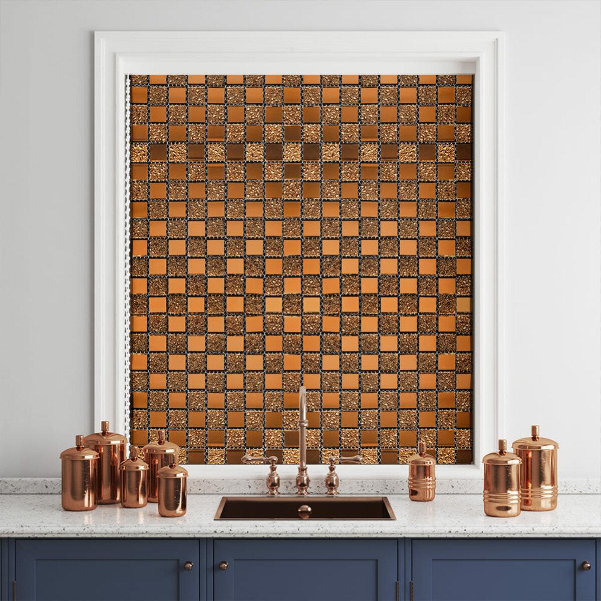 Мозаїка з декоративного скла 298х298х4,5 мм (3DPanda-2360) - фото 5