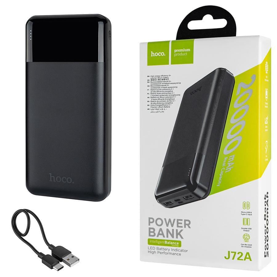 Повербанк Hoco J72A Easy 20000 mAh Black (6931474738394)