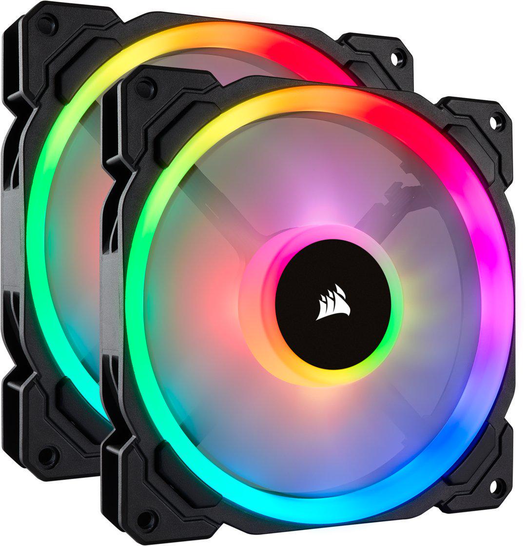 Набір вентиляторів Pack Corsair LL140 RGB Twin Pack 2pcs Pack 140 мм (CO-9050074-WW)