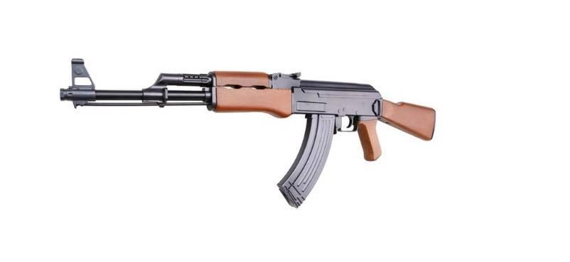 Пистолет детский Cyma на шариках 75x25x8 см Серый (IW-181-W-86) Пистолет детский Cyma на шариках 75x25x8 см Серый (IW-181-W-86)
