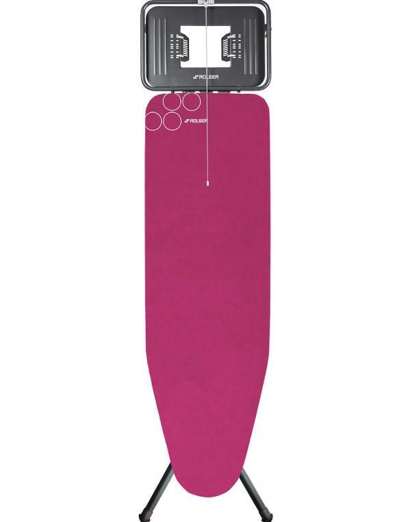 Доска для глажки Rolser K-TRES Black Tube Fucsia (K03016-2091)